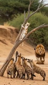 6M views · 160K reactions | The lion didn’t hesitate the cat wasn't alone❤️ . . . #catlovers #lions #animalkindness #wildanimals | The Petverse | Facebook