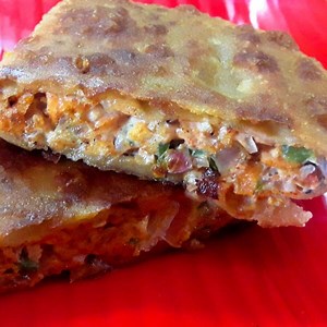 Mughlai egg paratha - How to make perfect mughlai egg paratha at home