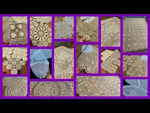 Yeni🎈🎊 Dantel Masa Örtüsü Modelleri Dantel Runner Örnekleri Sehpa örtüsü Modelleri