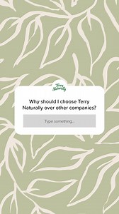 Make sure you're getting your supplements from a brand you can trust! ✅ | Terry Naturally