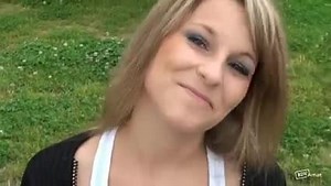 Very Kinky Outdoor MMF Double Vaginal