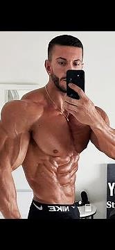 Shredded Fitness Muscle Model Physique Body Update Posing Jordan Madaschi Styrke Studio