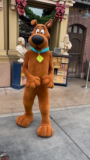 Thomas getting a hug from Scooby-Doo #autism #autismawareness #autismacceptance #asd #autismdad #differentnotless #specialneeds #universalstudios #universalstudioshollywood #grinchmas #scoobydoo | MagicWithThomas