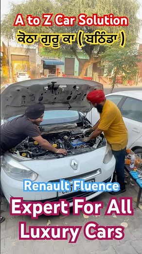 Renault Fluence Turbo Problem Solution & Check engine light Remove #reno #fluence #renault #cars