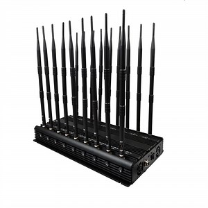 [Hot Item] All Frequency Signal Jammer Shield Jamming Blocker Desktop 18 Antenna Phone Signal GSM 2g 3G 4G 5g WiFi 2.4GHz WiFi 5.2GHz WiFi 5.8GHz Gpsl1