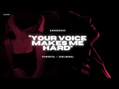 "your voice makes me so hard" // hot 🔥 & sensual voice subliminal