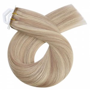 [Hot Item] 100% Human Hair Extensions, Brazilian Remy Hair, Cuticle Alignment, Machine Weft