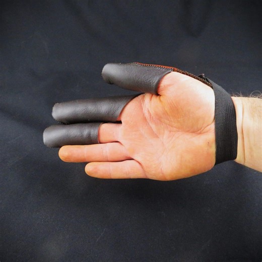 Archery Finger Glove Leather – Traditional Shooting Glove – Choose Left or Right Hand - Etsy