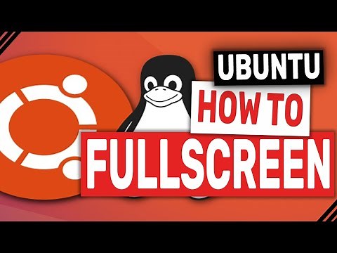 Ubuntu how to fullscreen In VirtualBox