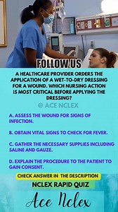 7.7K views · 45 reactions | Nclex Rapid Quiz#nurseexam#nclex...