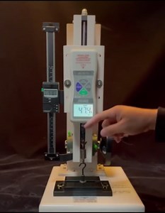 Spring Push Pull Force Gauge for Tension or Compression Testing of Springs, Range 5N