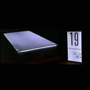 [Hot Item] Ultra-Thinled Flip Light Box Acrylic Light Guide Plate