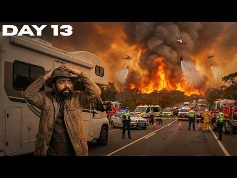 Day 13 in Australia 🇦🇺: Wildfire Blocks Highway