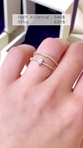 18 reactions | For FREE delivery services and for more information WhatsApp Us : +961 81 31 31 84 #bridalcollection #lebanon #almas #diamond #diamondring #diamondjewellery | Almas Jewelry | Facebook