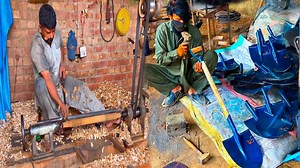 3.7K views · 31 reactions | The Process of Manufacturing Mass Producing shovels || 19th century Old processes | Amazing Skills | Facebook