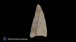 Arrowhead - Download Free 3D model by Global Digital Heritage and GDH-Afrika (@GlobalDigitalHeritage)