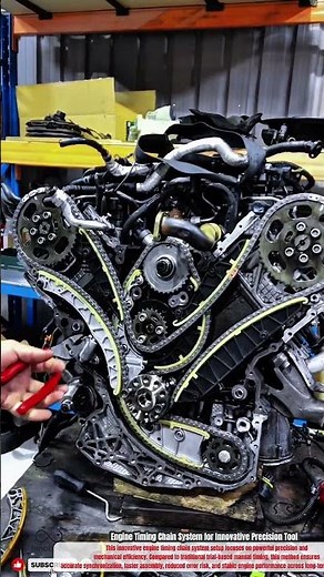 Engine Timing Chain System for Innovative Precision Tool #innovative #innovation# #machine