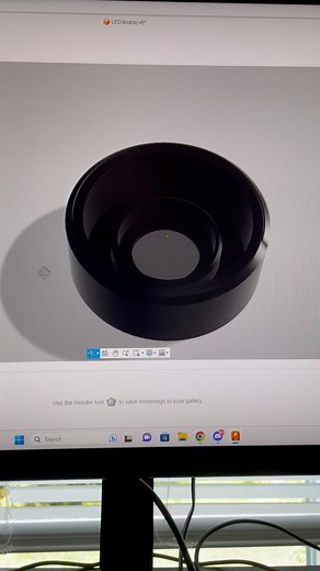 Designing a 3D Printed LED Display! #3dprinted #3dprinting #3dprint #3dprints #3dprinter #3dprinters #3dprinterfarm #3dprintfarming #MysticMesh3D #MysticMesh3DPatreon #MysticMesh3DTribes #fusion360 #3dmodeling #productdesign #led | MysticMesh3D