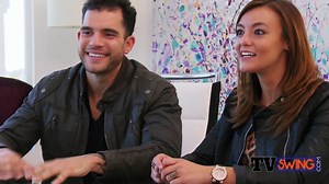 Horny swinger wife wants to be blindfolded as they swap couples