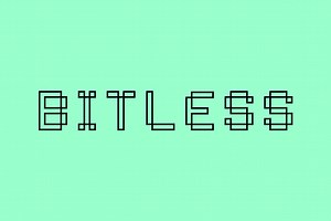 Bitless Techno Square Font, a Font by Krafti Lab