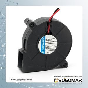 [Hot Item] Axial Flow Fan 50X50X15mm DC Ball Bearing 24V