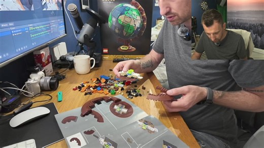 10K views · 178 reactions | Building the LEGO Globe | Scimandan | Facebook