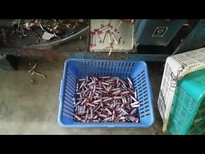 Sewing thread paper tube making machine