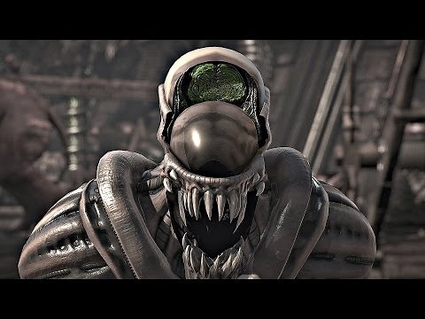 Mortal Kombat X - All Fatalities on Alien