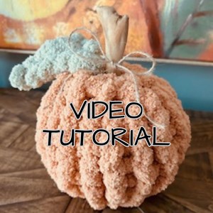 DIY Chunky Knit Pumpkin Leaf Tutorial | Step-by-step Video Guide | Fall Decor Pattern | Easy Hand Knitting Instructions - Etsy Canada