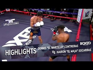Boxeo Telemundo | Dennis "El Martillo" Contreras vs. Hairon "El Maja" Socarras | Telemundo Deportes
