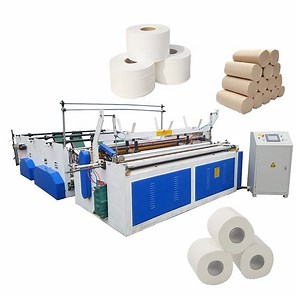 [Hot Item] Small Automatic Corrugated Kraft Cotton Toilet Tissue Paper Roll Making Machine
