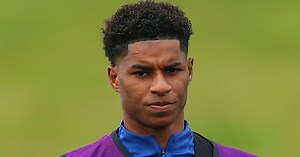 Marcus Rashford shows off dramatic blond hair transformation