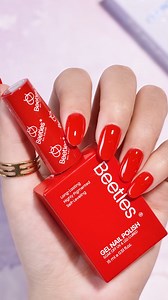 3.4K views · 18 reactions | Passionate Red Gel Polish, Add Some...