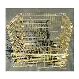 [Hot Item] Warehouse Storage Galvanized Steel Standard Wire Mesh Container Cages