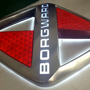 [Hot Item] Automobile Sales Service Shop 4s Shop Advertising Themoforming Auto Car Logo Sign