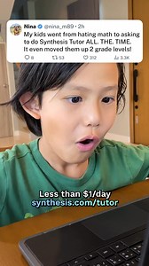 A superhuman math tutor that moves at your speed. | Synthesis