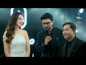 The gorgeous lady Bidya Sinha Saha Mim at Aarla Milano grand launch event, hosted by LIRA Import 🖤✨