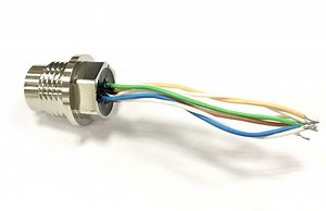 [Hot Item] M12 8pin a Coding Waterproof Male Round Panel Connector with Wire