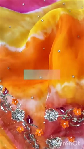 2.1K views · 18 reactions | Tie dye Muslin Silk with Karchupi work Fully designed by Silk Heaven #silk #muslin #muslinsaree #tiedye #silkheavensaree #muslinsilk #puresilk #soft #reelsvideo #reelsfb #silk_heaven #karchupi #Rajshahi #MadeInBangladesh  | Silk Heaven | Facebook