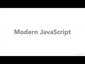 1.1 Modern JavaScript by Lynda.com