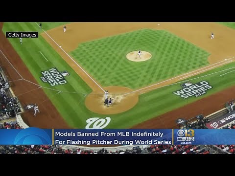 MLB Bans Models Julia Rose, Lauren Summer After They Flash Houston Astros Pitcher Gerrit Cole At Wor