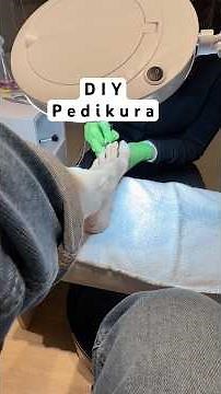 DIY pedikura! Kako ti njeguješ stopala kod kuće😅#pedicure #diypedicure