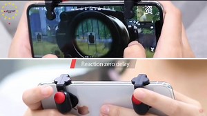 Baseus #Gamepad Joystick Joypad Tetik & Ateşleme Düğmesi, Amacı L1 R1 Anahtar L1R1 Shooter Denetleyici PUBG için özel | Teknobin Global