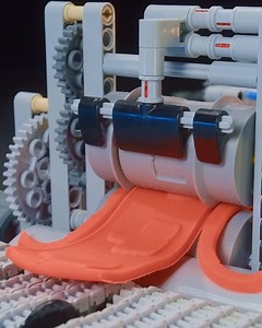 1.2M views · 12K reactions | LEGO Factory: Rolling Mill & Cut-Off #lego #legotechnic #satisfying | Dr. Engine | Facebook