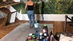 Camouflage Bodypainting im kärnten.museum. Video: Gerda Migglautsch-Kohlbrath. | Mein Klagenfurt