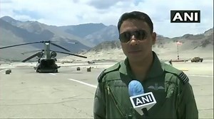 #WATCH A Wing Commander of Indian Air Force at a forward airbase near Indo-China border says, "We have all resources in terms of men & equipment to meet all the challenges. #IAF is ready in all aspects to undertake all operational tasks & for providing requisite support for military operations." | Indian Air Force