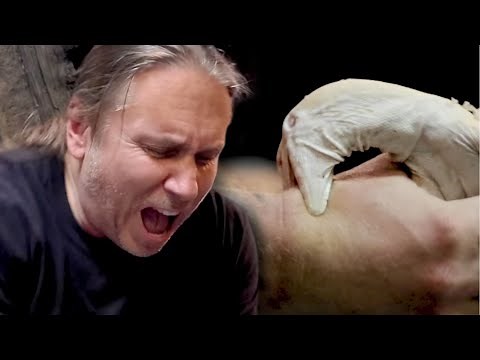 GNARLY MONITOR LIZARD ATTACK!! OUCH!! | BRIAN BARCZYK