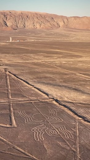 The Nazca Lines (Líneas de Nazca), made in the soil of the Nazca Desert in southern Peru. The combined length of all the lines is more than 1,300 km (800 mi) long 🏜️🇵🇪 . . . . . #peru#perú#nasca#nazca#nazcalines#lineasdenazca#nazcalines#nazcaline#visitperu#exploreperu#southamerica#dronephotography#travel#worldwalkerz | World Walkerz