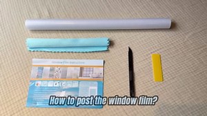 Frosted Glass Window Film with Installation Tools, Static Cling Bathroom Window Privacy Film, UV Blocking Privacy Films, Day and Night Windows Cling for Home Office Glass Door, 17.5" x 78.7"