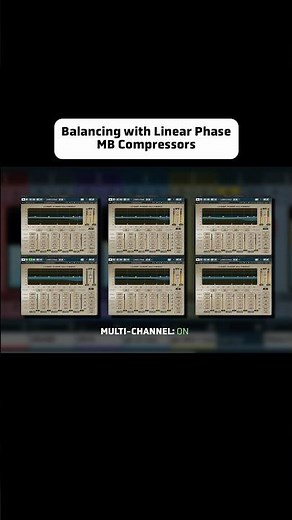 A popular Linear Phase MB Compressor technique⚡️ #musicproduction